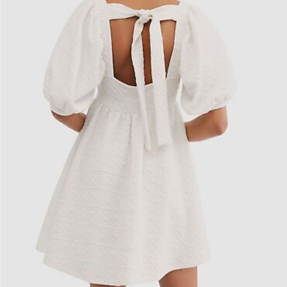Free People Violet White Mini Dress - Picture 3 of 11